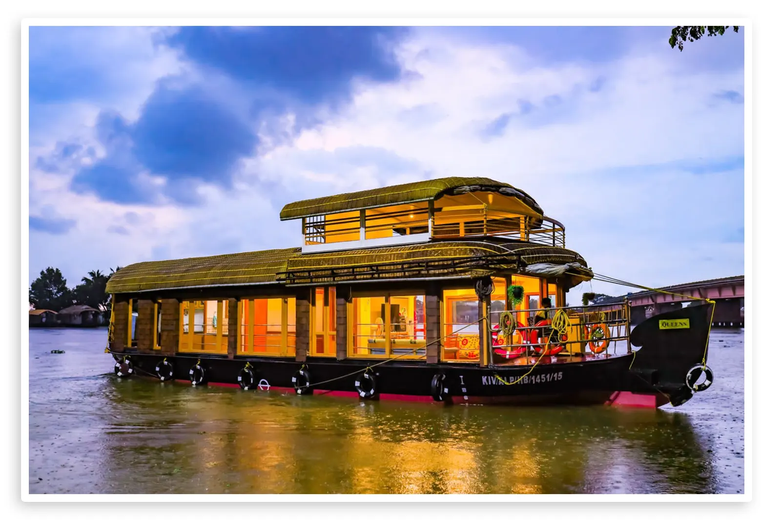 Houseboat in alleppey price